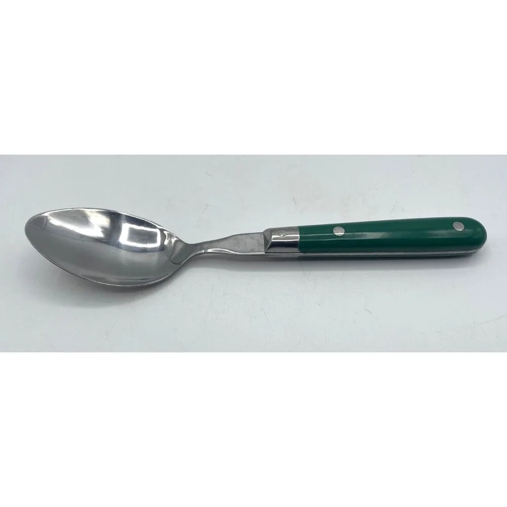 5-Pieces Washington Forge Mardi Gras Stainless Flatware Hunter Green